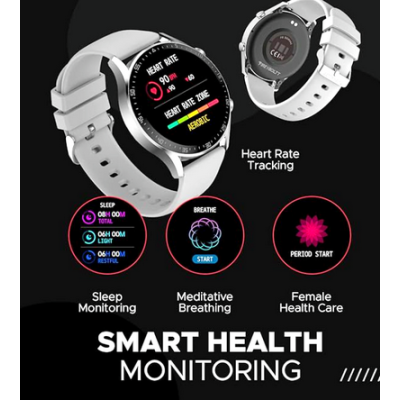 Fire-Bolt Legend Smartwatch, 3.53 cm (1.39 inch) HD Display, Bluetooth Calling, Upto 7 Days Battery, 123 Sports Modes, In-Built Games, IP67 Water Resistant, AI Voice Assistant 