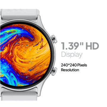 Fire-Bolt Legend Smartwatch, 3.53 cm (1.39 inch) HD Display, Bluetooth Calling, Upto 7 Days Battery, 123 Sports Modes, In-Built Games, IP67 Water Resistant, AI Voice Assistant 