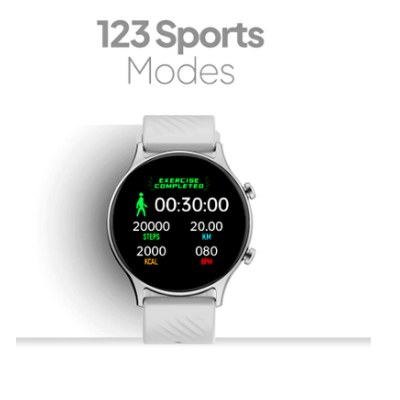 Fire-Bolt Legend Smartwatch, 3.53 cm (1.39 inch) HD Display, Bluetooth Calling, Upto 7 Days Battery, 123 Sports Modes, In-Built Games, IP67 Water Resistant, AI Voice Assistant 