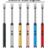 Electric USB Lighter Rechargeable Flameless Plasma Lighter for kitchen and stainless steel electric