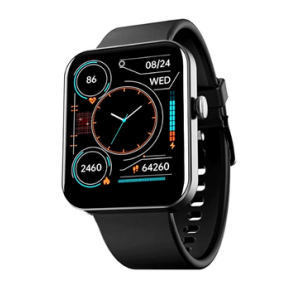 boat Wave Leap Call Premium Bluetooth Calling Smartwatch with 1.83" (4.64 cm) HD Display, 100+ Sports Modes, 10 Days Of Battery Life Active Black