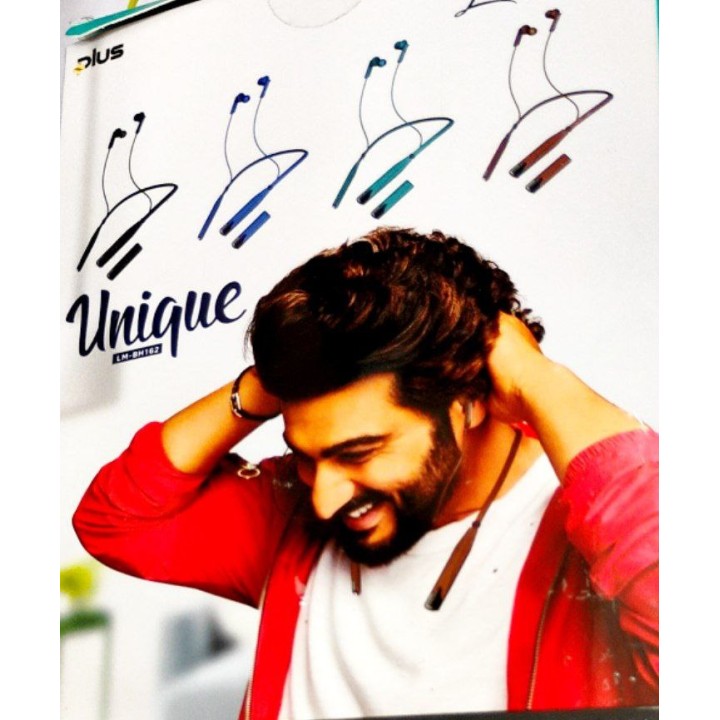 unique Wireless Bluetooth Neckband 3 TYPES VOICE CHANGER NECKBAND HD sound-quality LM-BH162 3000 H STANDBY TIME