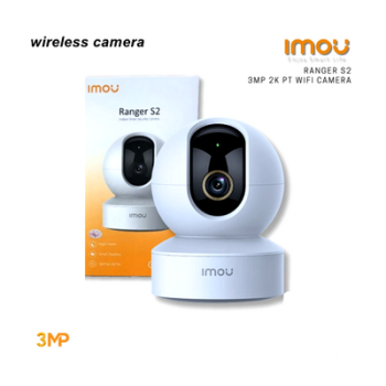 Indoor Home Security Camera wireless camera Ranger S2 3MP WiFi PT mini camera Pan Tilt for 360°