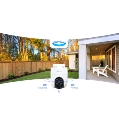 EZVIZ H8C 4G 2K Pan Tilt Camera security camera with wireless camera, Color Night Vision, Two Way Talk,  AI Powered Human Detection, Weatherproof Design All SIM Support Wi-Fi Security Camera 