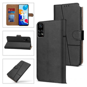 flip case cover mobile protector leather with magnetic case high-quality compatible with Redmi 11i 