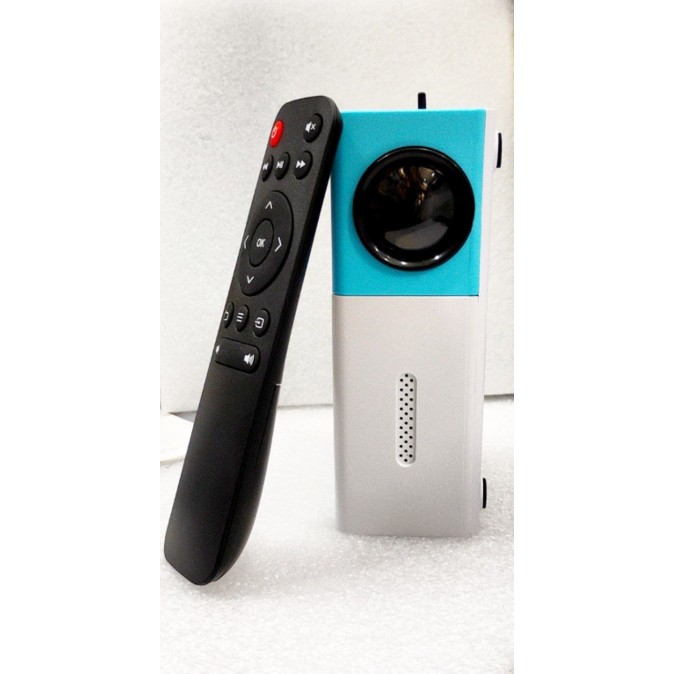 LED mini Projector-Portable Projector Screen with remote Controller, adapter, HDMI cable, user manual  and system support multi-media audio support, photo support, video support, text support PV-01 LED PROJECTOR 