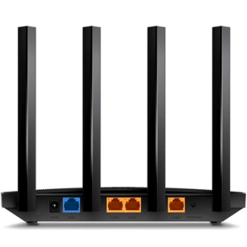 TP-Link wifi-6 generation Wi-Fi router faster speeds Archer AX12 AX1500 Dual Band Gigabit Router speeds1201 Mbps on 5 GHz band and 300 Mbps on 2.4 GHz band Wi-Fi 6 technology