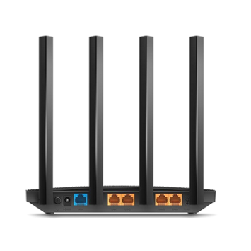 Tp link wi-fi Router full gigabit  wifi AC1200 Archer C6 mesh wifi speed up to 867 Mbps at 5 GHz and 400 Mbps at 2.4 GHz band with access point mode 