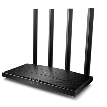 Tp link wi-fi Router full gigabit  wifi AC1200 Archer C6 mesh wifi speed up to 867 Mbps at 5 GHz and 400 Mbps at 2.4 GHz band with access point mode 
