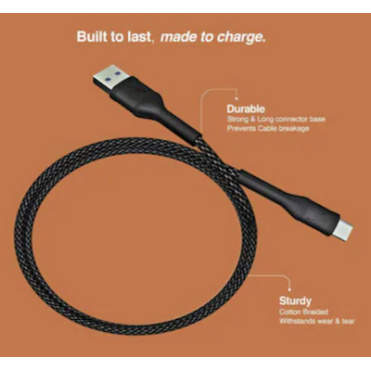 superior quality cable finger full copper cable Rugg twist-C01 USB to C-type cable fast charging support compatible with Samsung