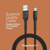 superior quality cable finger full copper cable Rugg twist-C01 USB to C-type cable fast charging support compatible with Samsung