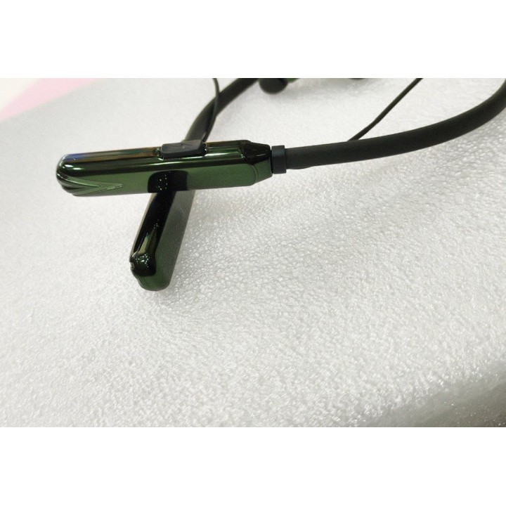 MORBI bluetooth wireless neckband neck hanging earphone with up to 58hours music time, megnetic design and wireless range 10 mtrs Dream-3