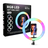 RGB LED SOFT RING LIGHT camera photo ring light high quality led flash